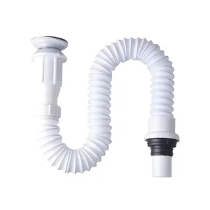 Extension Drain Pipes for Stainless Steel and Plastic Sinks and Kitchen Sinks Flexible Drain Pipes