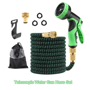 Extension Type 25 50 75 100 Ft Wash Car Garden Hose Reels with Nozzle