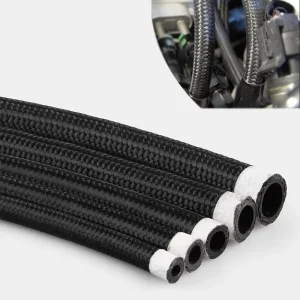External Braided Hose Cotton Braided Fuel Pipe Nbr Nitrile Oil Pipe Nylon Braided Cooling Antifreeze Water Pipe