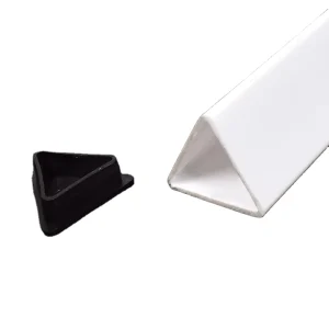 Extruded Tubes tubing Triangle Plastic Tube