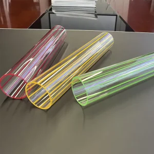 Extrusion Clear High Quality Transparent Polycarbonate Pipe Colorful Acrylic Tubes PMMA Plastic Tubes