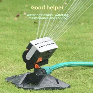 F169 Automatic Oscillating Sprinkler Head ABS Material Spray Gun Garden Landscaping Lawn Water Sprayer Courtyard