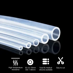 FDA & ISO Certified Medical Grade Silicone Tube High Temperature Resistant Food Silicone Water Hoses