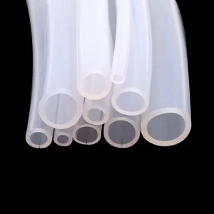 FDA LFGB Food Grade Clear Silicone Extrusion Tubing Precision Heat Resistant Hose