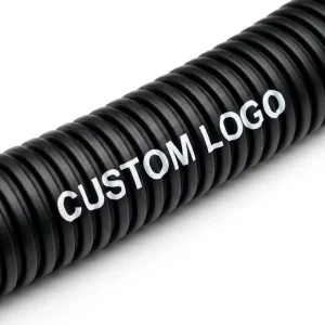 FYX OEM Custom Logo Printed Flexible Conduit Protecting Electrical Wires Uv Resistance Corrugated Plastic Flexible Hose