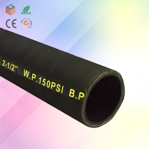 Fabric Reinforced Rubber Hose Multi layer Canvas Wrapped Flexible Rubber Hose for Water Compressed Air Industrial Fluid Delivery