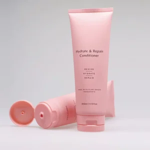 Face Wash Tube Body Lotion Squeeze Plastic Tube Container Soft Cosmetic Packaging Tubes With Flip Top Cap
