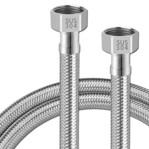 Factory 304 Stainless Steel Corrugated Pipe Woven Mesh Metal Industry Inch High Temperature Steam High Pressure Hose