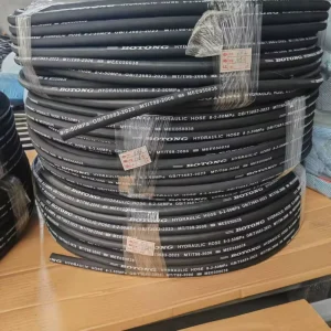 Factory Anti-Aging 5mm Outer Diameter NBR Fuel Pipe Gasoline Diesel Resistant Machinery Rubber Fuel Hose
