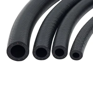 Factory Braided EPDM Rubber Hoses Flexible Intake Air Hose Custom Oil Fuel Line Hose 8mm 4mm
