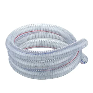 Factory Clear Flexible PVC Steel Wire Reinforced Hose