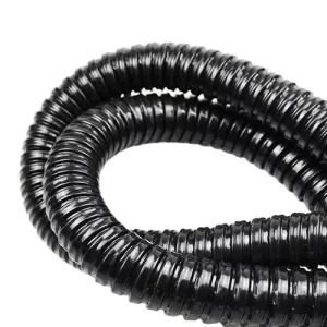 Factory Corrugated Flexible Metal Hose PVC Coated Black Gray ISO Standard for Electric Cable Protection Industrial Use