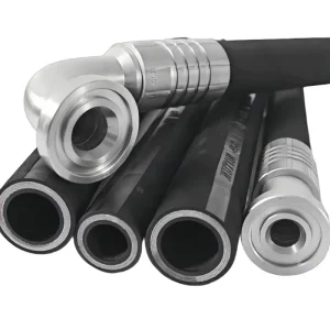 Factory Custom 3/8” 3/4” 1” High Pressure Flex Spiral Steel Hydraulic Hose Wrap Assembly Flexible Hydraulic Rubber Oil Hose
