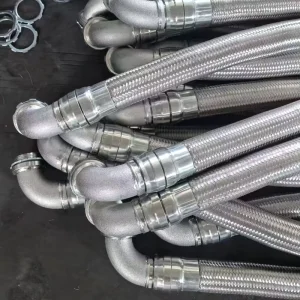 Factory Custom Corrugated Electrical Explosion Proof Pipe Braided Stainless Steel Flexible Conduit Metal Hose