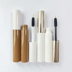 Factory Custom Cosmetics Packaging Tubes Private Label Eyelash Serum Bottle Empty Plastic Mascara Tube 8ml 10ml With Brush