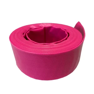 Factory Custom High Pressure Flexible 2-6 Inch PVC Lay Flat Water Hose with Polyester Reinforcement for Irrigation