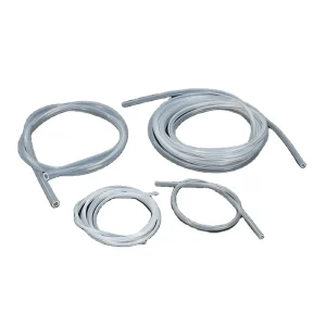 Factory Custom Silicone Hoses High Temperature Resistant Drinking Straws Thickened Large Diameter Transparent