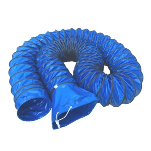 Factory Custom Size PVC Flexible Air Duct Wear Resistant Expandable Vent Hose for Portable Ventilator Fan Workshop Air Exchange