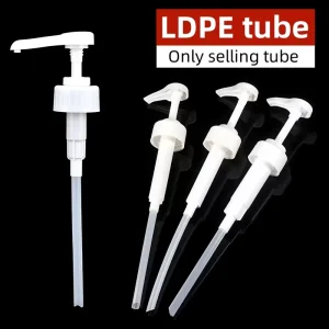 Factory Customization LDPE Extruding Soft Tube Straw Hoses 2mm-10mm Thin Tube Nozzle Pipe Cutting Service 0.5-2.5mm Thickness