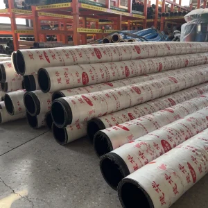 Factory Customized 2 Inch 5 Inch Concrete Cement Discharging Rubber Hose Concrete Pumping Rubber Hose