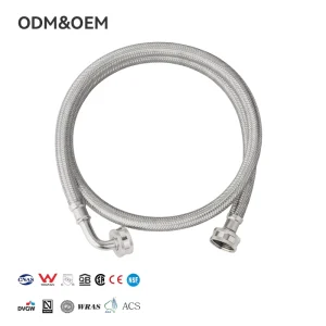 Factory Customized Flexible Stainless Steel Braided Hose for Kitchen Bathroom Use Modern Design Plumbing Hose 5+ Year Warranty