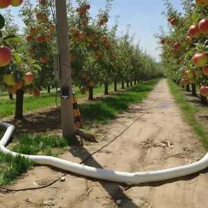 Factory Direct 2 Inch 100m PE Woven Hose 7 Bar Flexible Lightweight Anti Leakage Hose for Farm Pump and Watering Systems