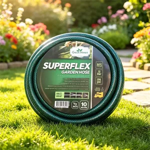 Factory Direct Flexible PVC Garden Hose High Pressure UV Resistant Braided Water Hose for Yard Lawn Farm Irrigation Car Wash