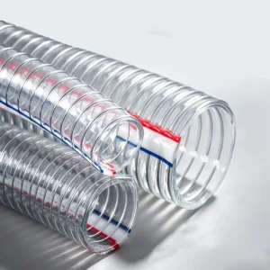 Factory Direct Food Grade Pvc Steel Wire Reinforced Hose Pvc Steel Wire Hose Fiber Reinforced Plastic Hose