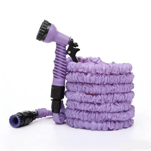 Factory Direct LYF-1013 Polyester Expandable Garden Hose Magic Soft Durable Retractable 50FT ABS Connectors for