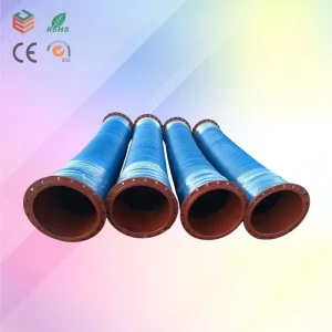 Factory Direct Large Diameter Flange Rubber Hose High Pressure Mud Sand Slurry Suction Discharge Pipe