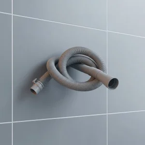 Factory Direct Price PVC Corrugated Flexible Light Weight Durable Washing Machine Drain Hose Universal Washer Outlet Water
