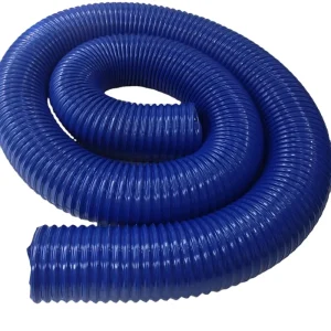 Factory Direct Sale Blue PU Flexible Steel Wire Duct Hose Pipe Plastic Hose