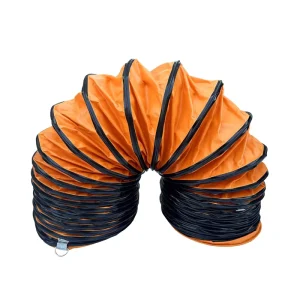 Factory Direct Sale Customized Industrial Air Duct 500mm 5m Exhaust Ventilation Hose Fireproof PVC Flexible Ventilation Duct