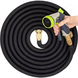 Factory Direct Sale Expanding Long Lasting Household Garden Water Hose Tangle Free Ultra Strong 3/4” Diameter ANSI Garden