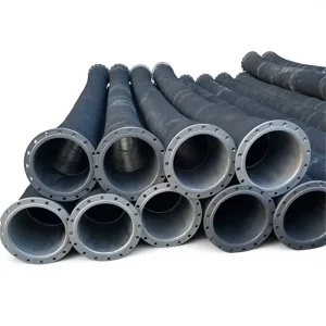 Factory Direct Sale Industrial Large caliber Suction Discharge Hose Acid Alkali Resistant EPDM Steel Wire Mud Cutting