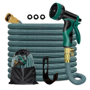 Factory Direct Sale Reinforced Expandable PVC Multifunctional Flexible Retractable Garden Hose Anti UV Anti Corrosion Features