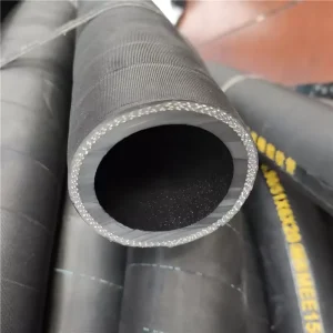 Factory Direct Sales High Quantity 4″ & 5″ Black Rubber Hydraulic Hoses 42mm Sand Blast & Concrete Pump for Industrial Use