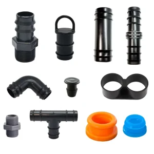 Factory Direct Sales Hsy PP Drip Irrigation Bypass Valves Coupling Connectors & Plugs 16mm Diameter Garden Irrigation