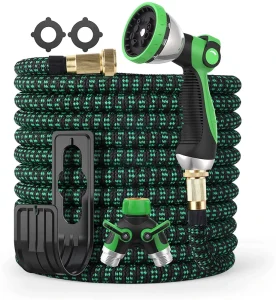 Factory Direct Sales Premium Quality Pipe Water Hose Shrinking Expandable Garden Hose with 3 Layer Latex Inner Tube