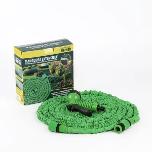 Factory Direct Sell 25FT 50FT 75FT 100FT 150FT Magic Flexible Garden Hose Expandable Water Hose with Spray Nozzle