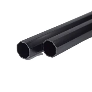 Factory Direct Selling Price Octagonal ABS Plastic Tubes PVC Extrusion Pipes PP PE Plastic Tube for Toy Parts