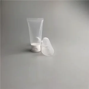Factory Direct Supply Custom Printing Plastic Empty Flip Top Plastic Tubes for Cosmetics