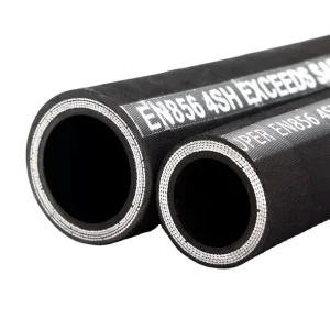 Factory Direct Supply High Pressure Hydraulic Rubber Hose Pipe 1SN 2SN 4SP 4SH Fittings Custom Cutting Service