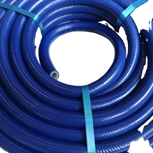Factory Direct Supply of Blue Air Hose for Air Compressor Washing Apparatus Household Resistant Rubber Hose