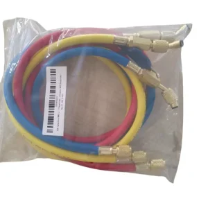 Factory Direct Three-color High-pressure Rubber Car Air Conditioning Fluorine Hose with Ball Valve