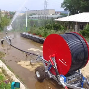 Factory Directly Sell Water Hose Reel Irrigation Machine Boom Reels Sprinkler Equipment
