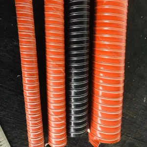 Factory Eco-Friendly High Temperature Silicone Ventilation Duct Hose Rubber Hoses Conforming for High Temperature Hose