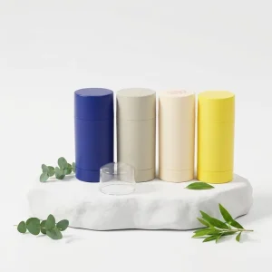 Factory Empty Twist up Deodorant Stick Tube Custom Logo Refillable Plastic Antiperspirant Container