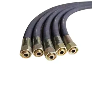 Factory Fast Delivery Braided EPDM Auto Rubber Tube ODM Custom Anti-Fatigue Dual-Use Air Fuel Hose