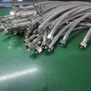Factory Faucet Flexible Braided Connector Hose for Kitchen & Bathroom